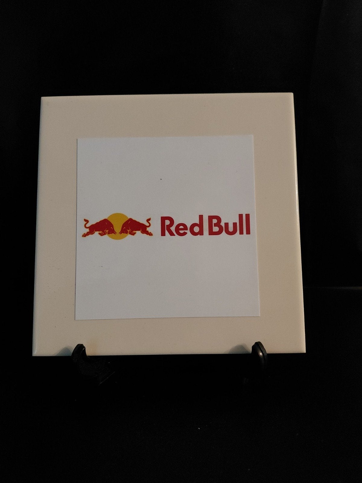 Red Bull Decoratie Tegel - Uniek item voor fans.3 stuks 10,-, Ophalen, Meerkleurig, Overige stijlen, Zo goed als nieuw