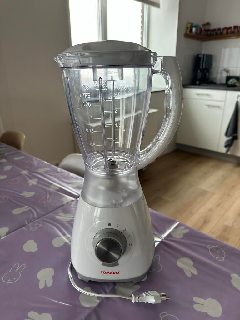 Tomado TM-1202 Blender - 430W met pulseknop, Ophalen, Gebruikt, Blender