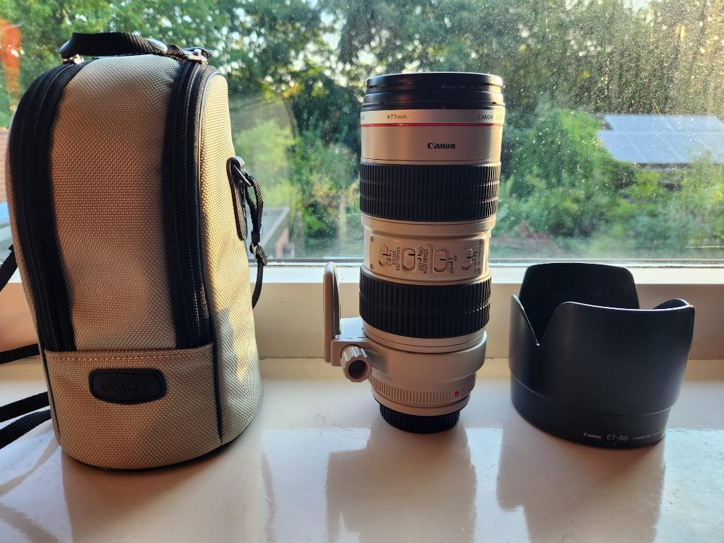 Canon 70 - 200mm f/2.8L IS USM in nieuwstaat!, Audio, Tv en Foto, Fotografie | Lenzen en Objectieven, Ophalen, Canon, Statiefgondel