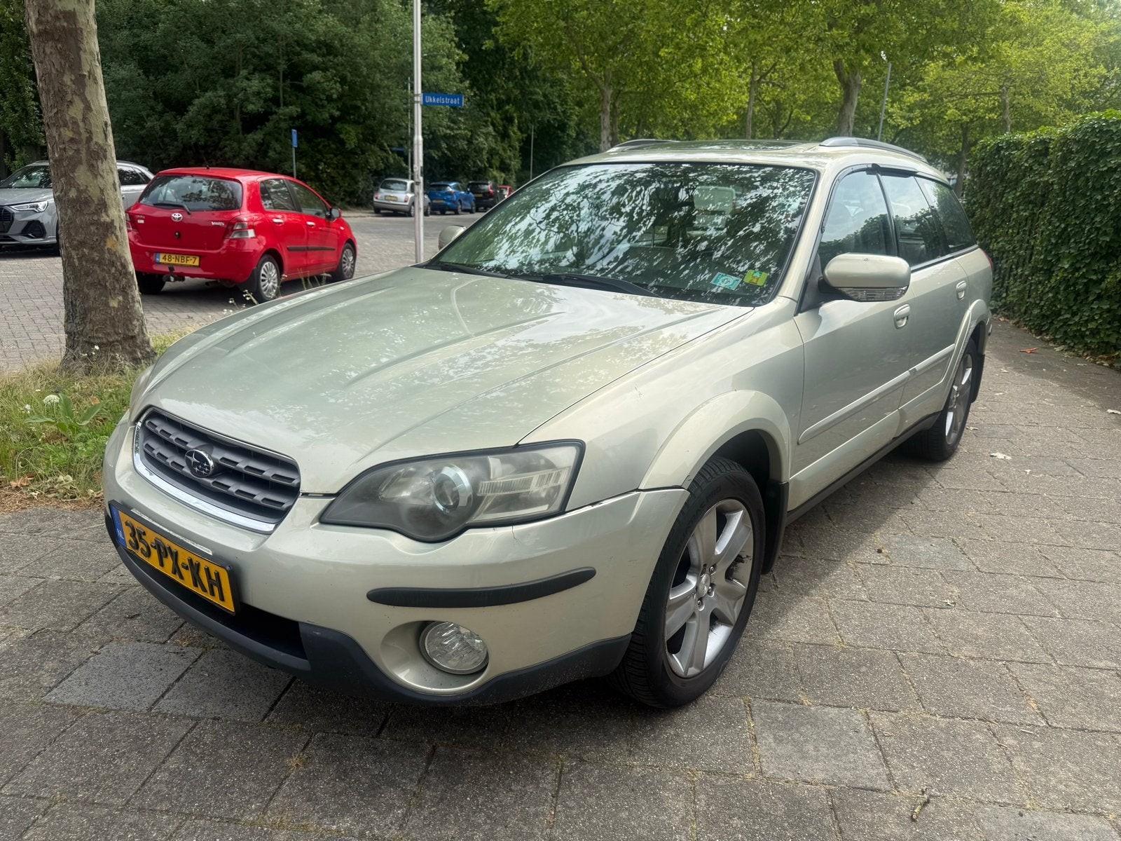 SUBARU LEGACY 3.0 R Outback AUTOMAAT, PANO, Auto's, Subaru, Bedrijf, Legacy, Benzine, F, Stationwagon, Automaat, Origineel Nederlands