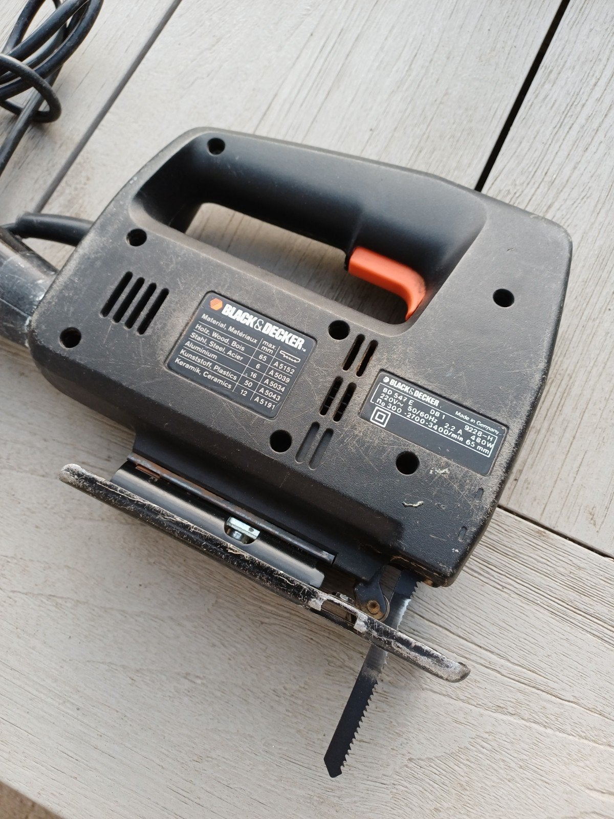 Black&Decker decoupeerzaag echt ideaal voor je klus, Ophalen of Verzenden, Minder dan 600 watt, Decoupeerzaag, 30 tot 70 mm