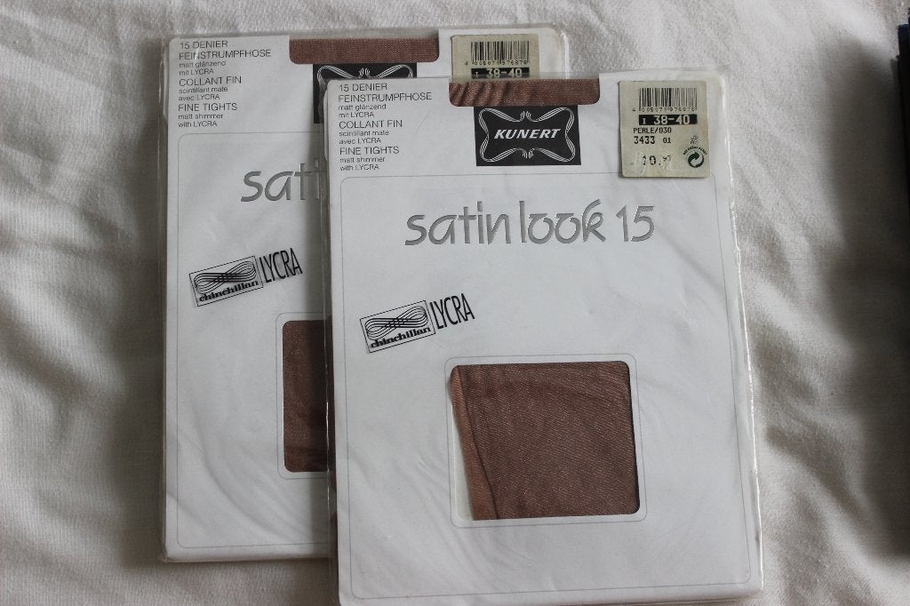 Kunert Satin Look 15 panty 's, Ophalen of Verzenden, Nieuw, Zwart, Panty