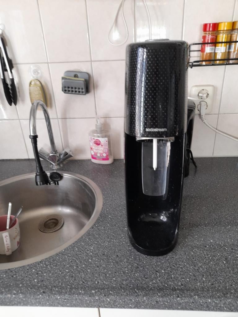 Soda stream met 3 flessen., Ophalen
