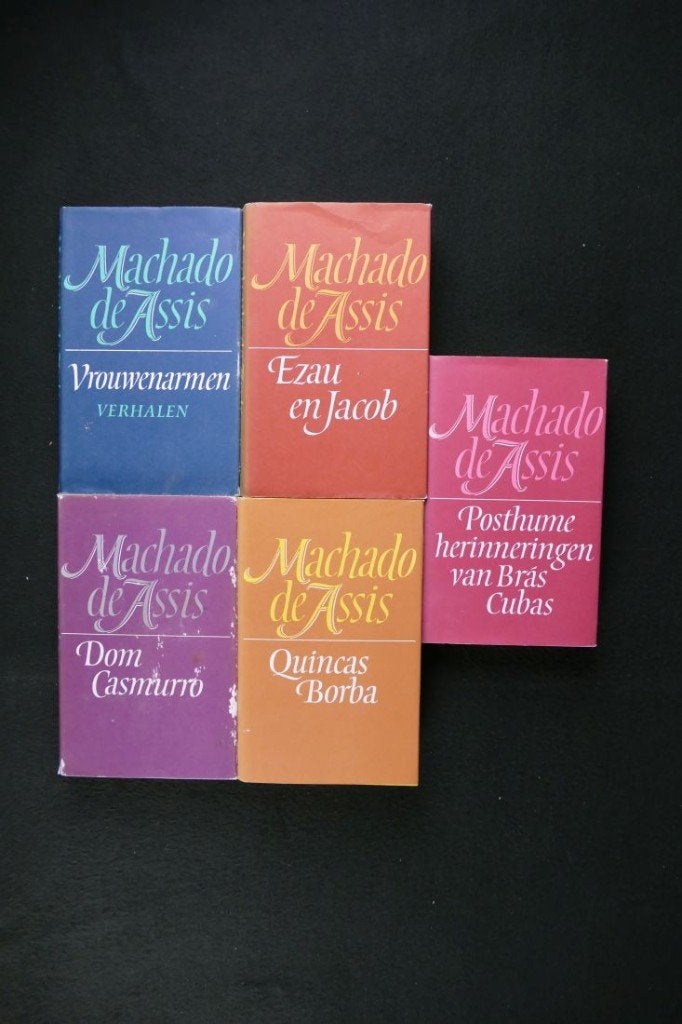 5x boeken van Machado de Assis (1983-1991), Ophalen of Verzenden, Gelezen