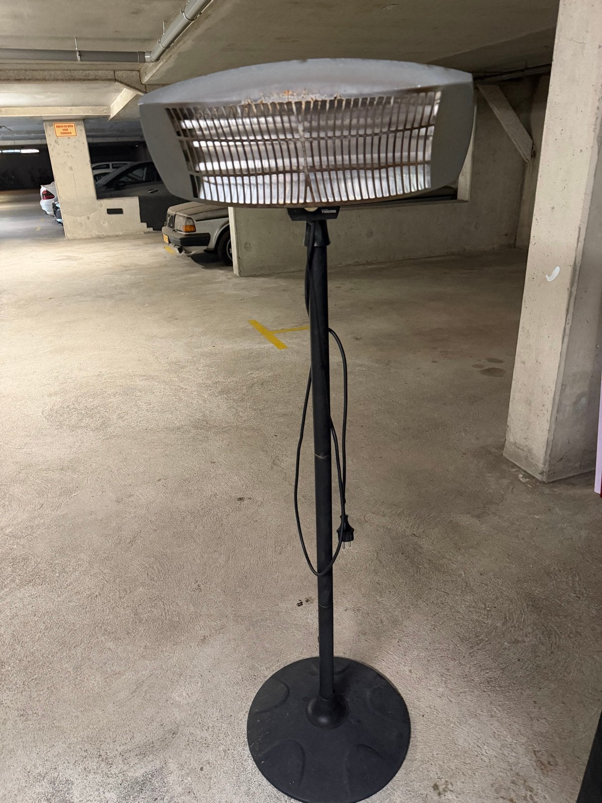 Tristar Terrasverwarmer - Elektrisch - Vloer, Tuin en Terras, Gebruikt, Vloer, Waterbestendig, Ophalen