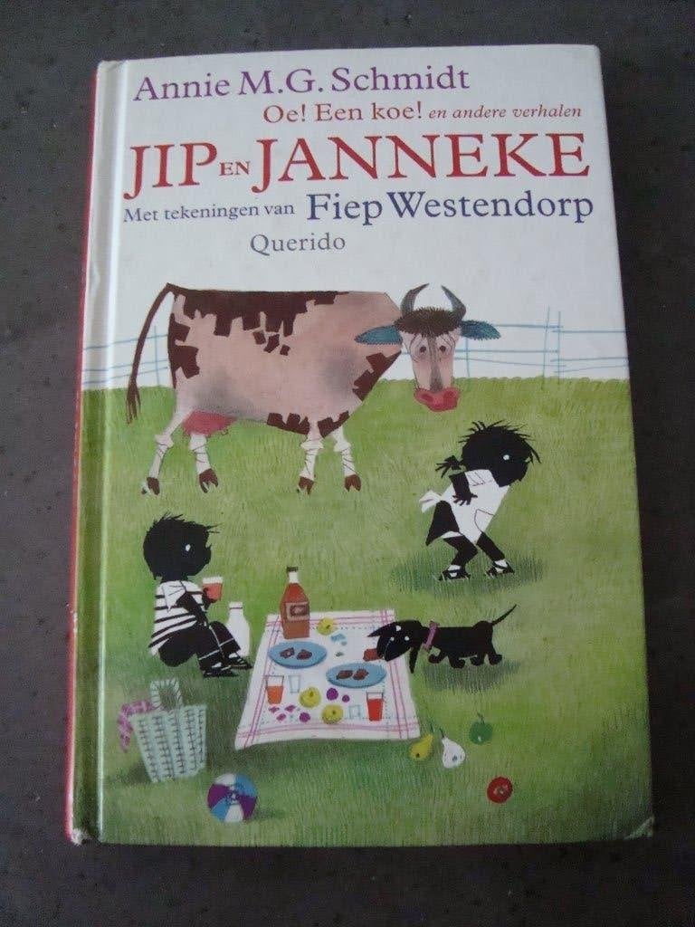 Jip en janneke oei een koe en andere verhalen, Ophalen of Verzenden, Zo goed als nieuw, Fictie algemeen