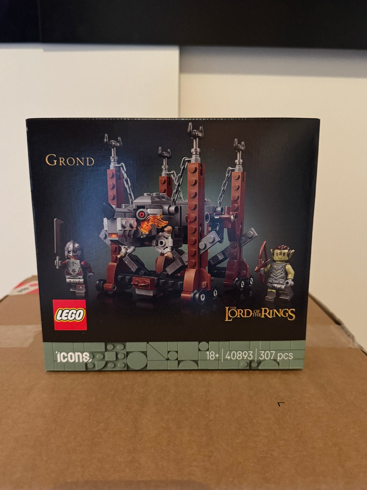 LEGO Icons Lord of the Rings Grond 40893 Nieuw en Geseald, Overige thema's, Lego, Nieuw, Ophalen of Verzenden