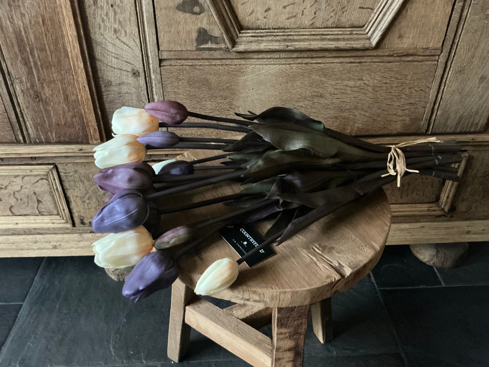NIEUW 3 bos real touch tulpen kunstbloemen, Ophalen of Verzenden, Nieuw