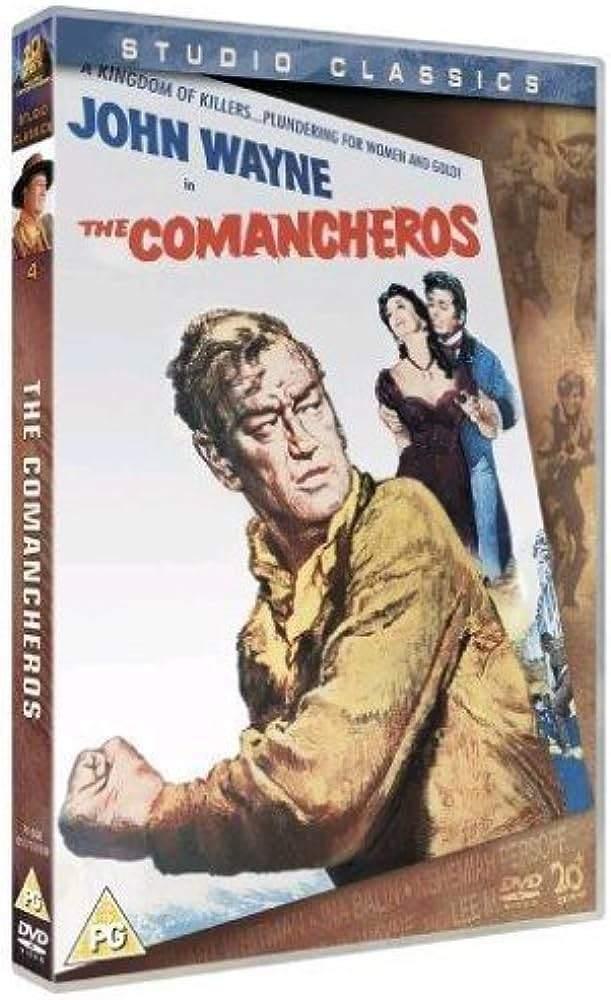 The comanchero's - John Wayne - 1961 - Import UK - Western, 1960 tot 1980, Verzenden, Alle leeftijden, Zo goed als nieuw