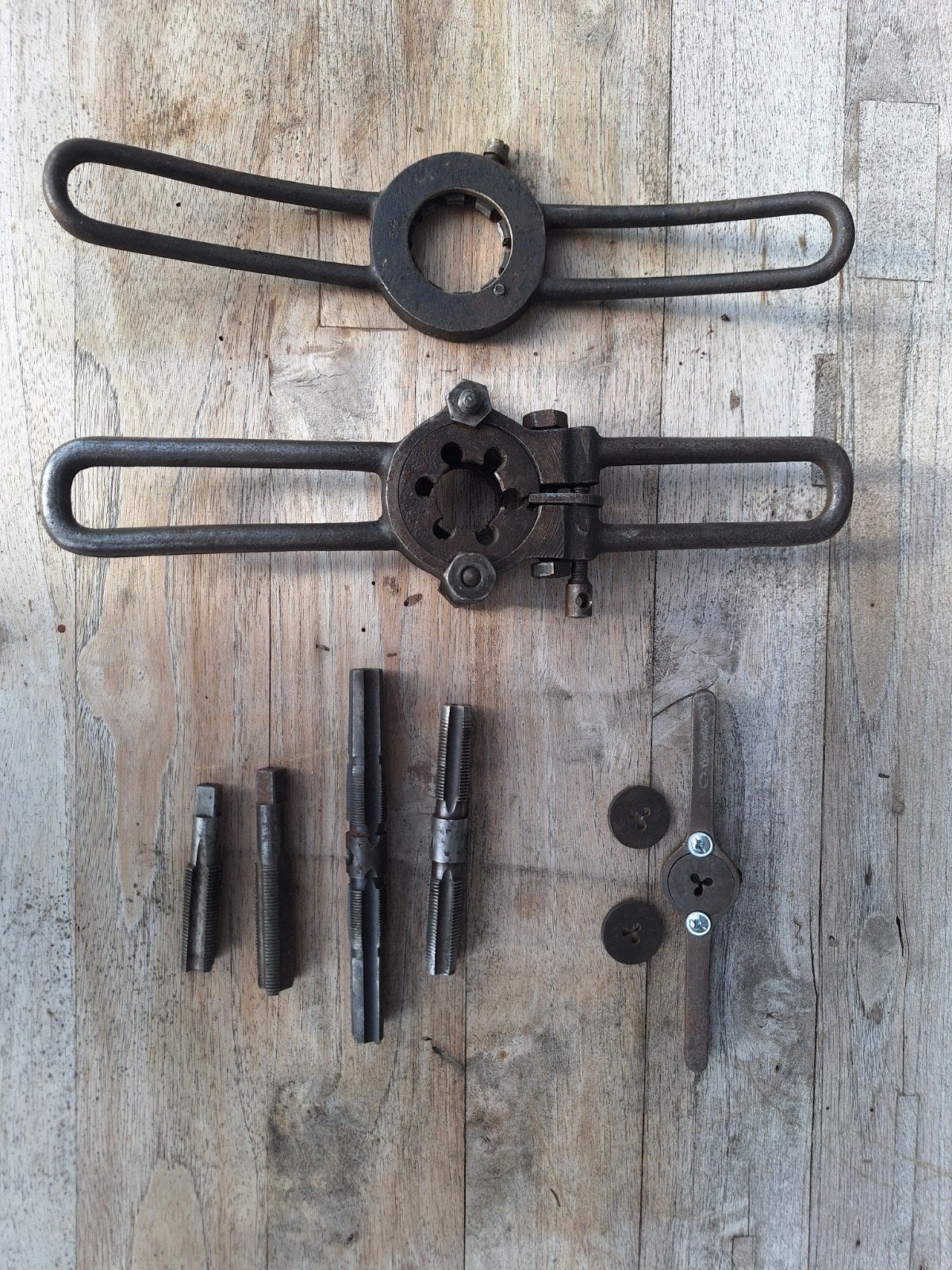 Oude fietsmakers gereedschap, Ophalen of Verzenden