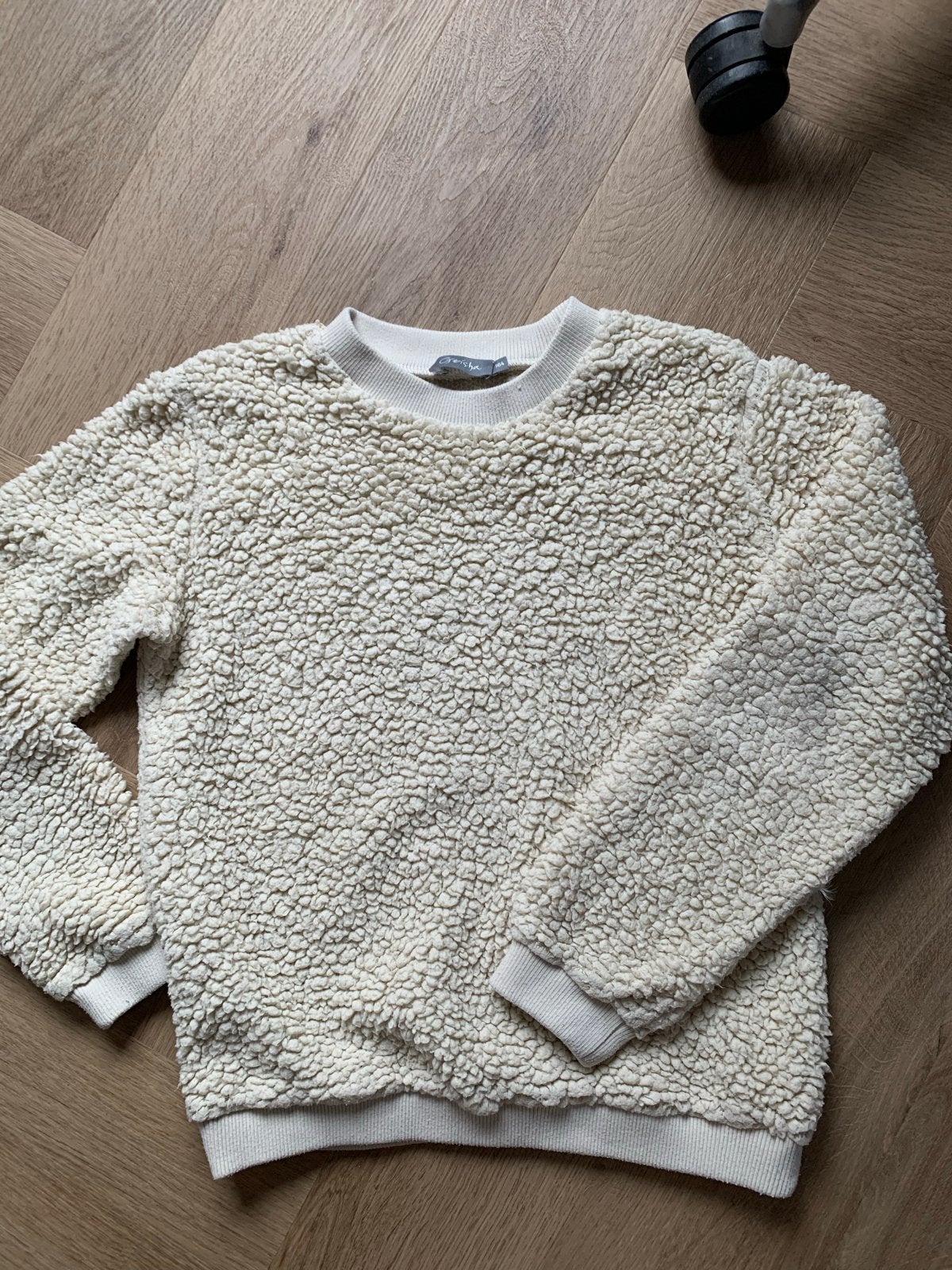Geisha teddy trui maat 164, Beige, Ophalen of Verzenden, Zo goed als nieuw, Lange mouw