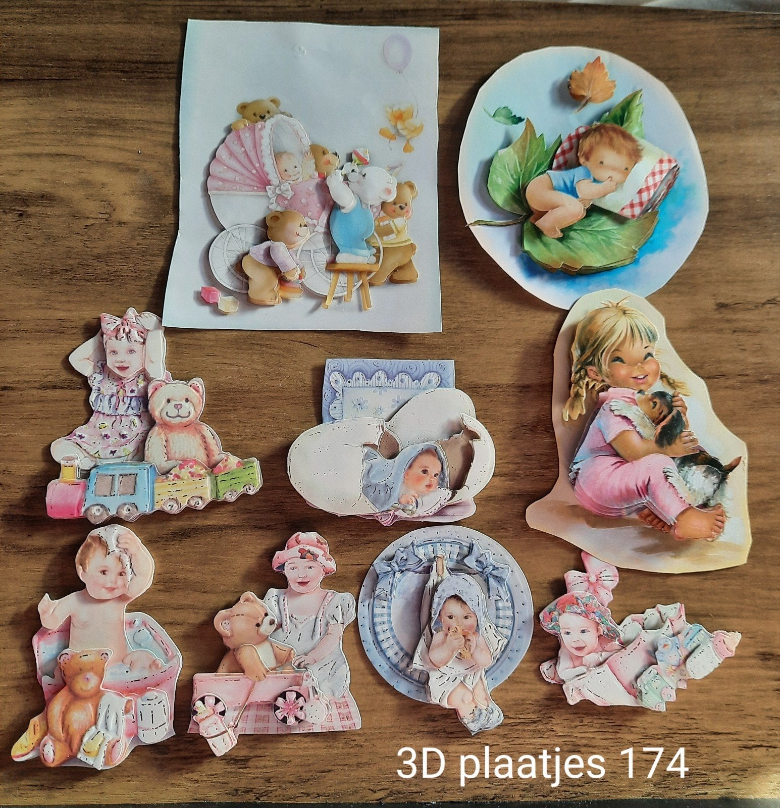 3d Plaatjes, Hobby en Vrije tijd, Ophalen of Verzenden, Nieuw, Overige thema's, Knipvel
