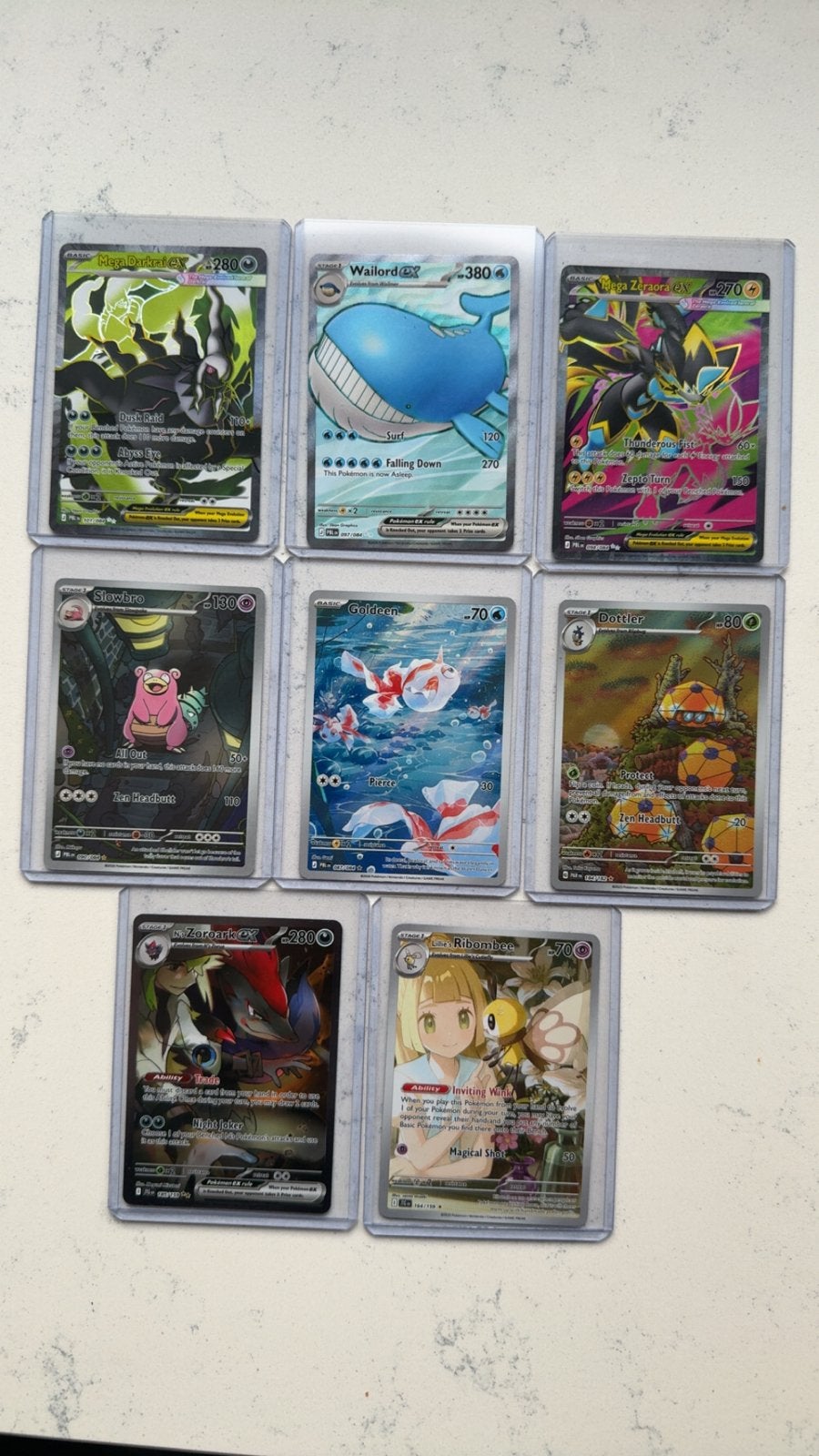 Full Art Pokémon kaarten - Nieuw uit verpakking, Ophalen of Verzenden, Nieuw, Meerdere kaarten, Foil