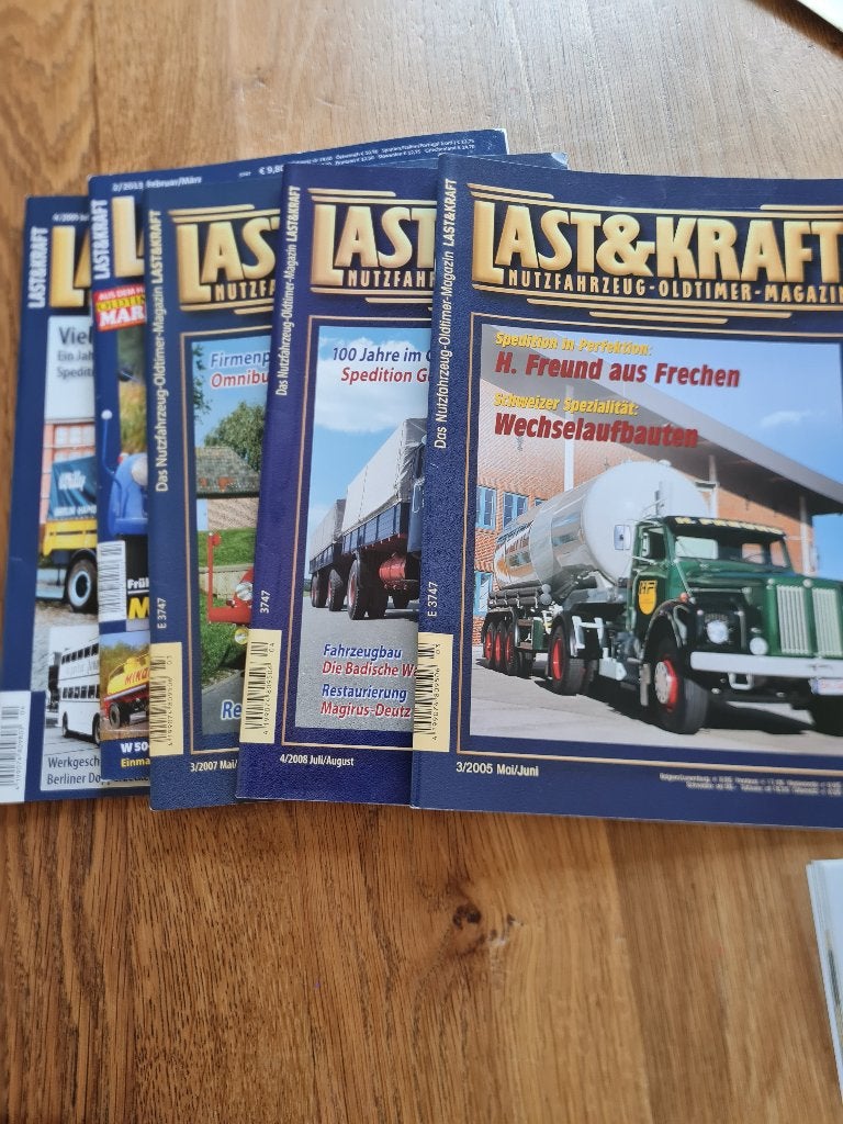 Last und Kraft truckbladen, Ophalen of Verzenden, Zo goed als nieuw, Last und Kraft, Vrachtwagen