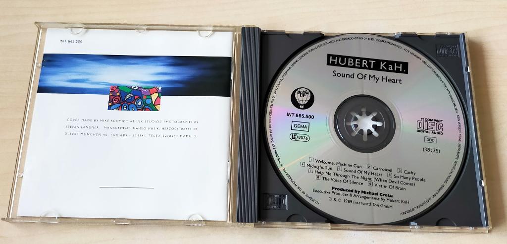Hubert Kah - Sound Of My Heart CD 1989 Michael Cretu, Ophalen of Verzenden, Gebruikt