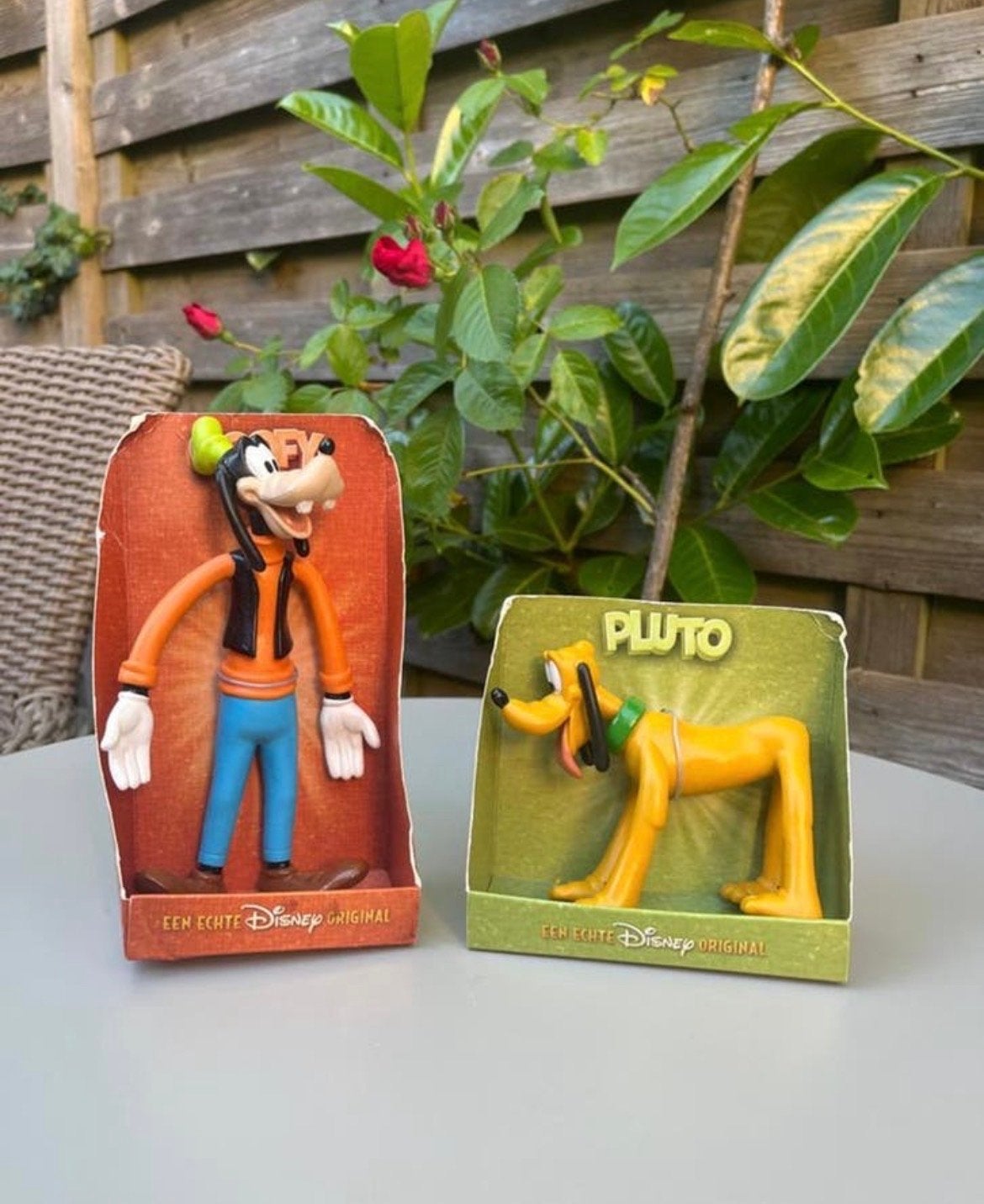 Originele Disney Goofy en Pluto Figuren - Nieuw in Verpakkin, Verzamelen, Verzenden, Goofy of Pluto, Zo goed als nieuw, Beeldje of Figuurtje