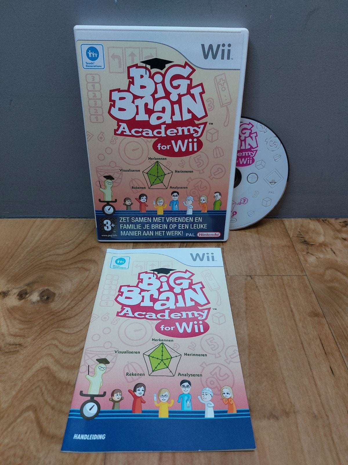 Big Brain Academy (Nintendo Wii), Spelcomputers en Games, Games | Nintendo Wii, Puzzel en Educatief, Ophalen of Verzenden, Zo goed als nieuw