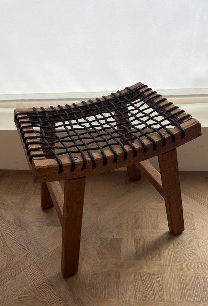 Japandi design kruk van IKEA, Ophalen, Zo goed als nieuw, Hout