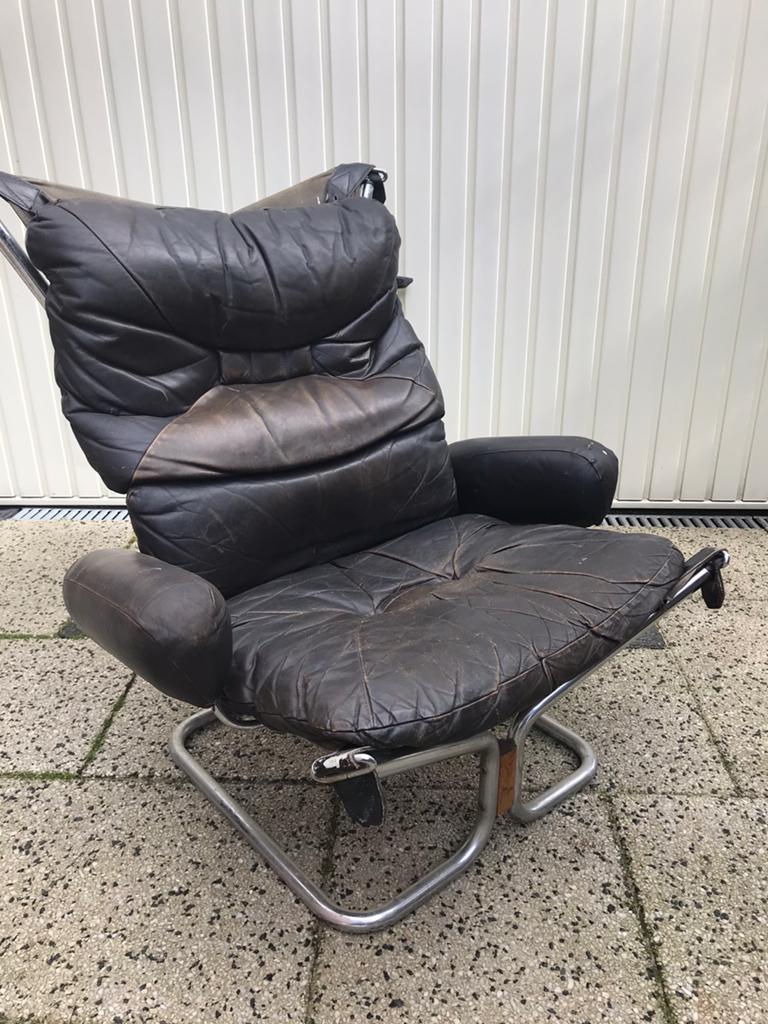 Westnofa Norway Harold Reling fauteuil chair stoel opknapper, Ophalen of Verzenden, Zo goed als nieuw, 75 tot 100 cm, 50 tot 75 cm
