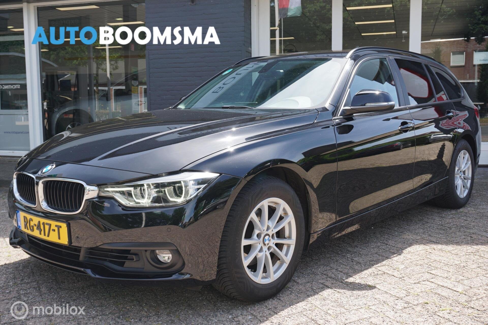 BMW 3-serie Touring 318i Executive Automaat Clima Cruise Tre, Automaat, Gebruikt, 1465 kg, Zwart