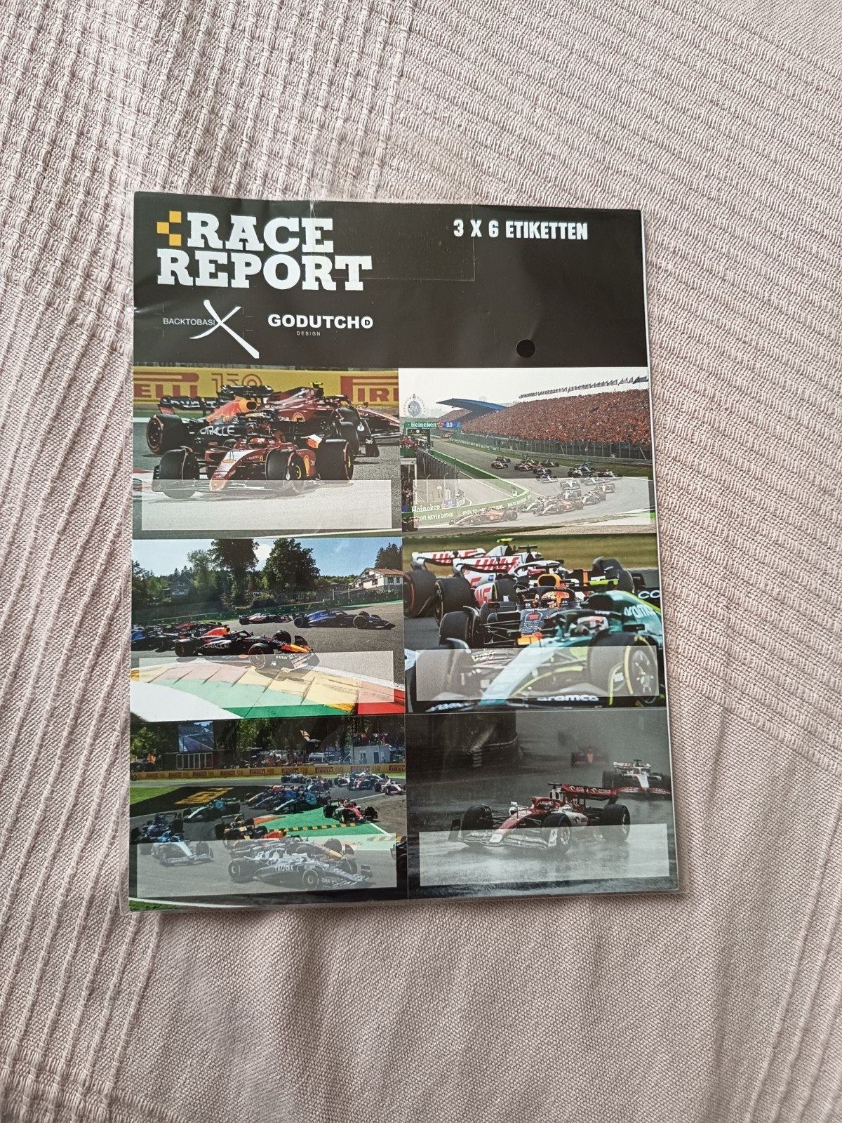 Etiketten schoolboek formule 1, Ophalen of Verzenden, Nieuw, Overige niveaus