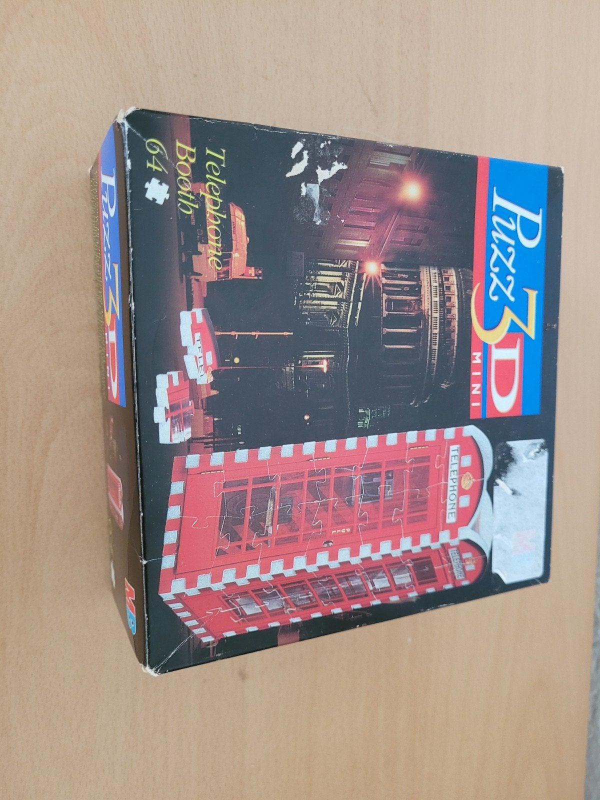 Puzz 3D Mini Londen telefooncel 64 stukjes, Ophalen of Verzenden, Minder dan 500 stukjes, Gebruikt, Rubik's of 3D-puzzel