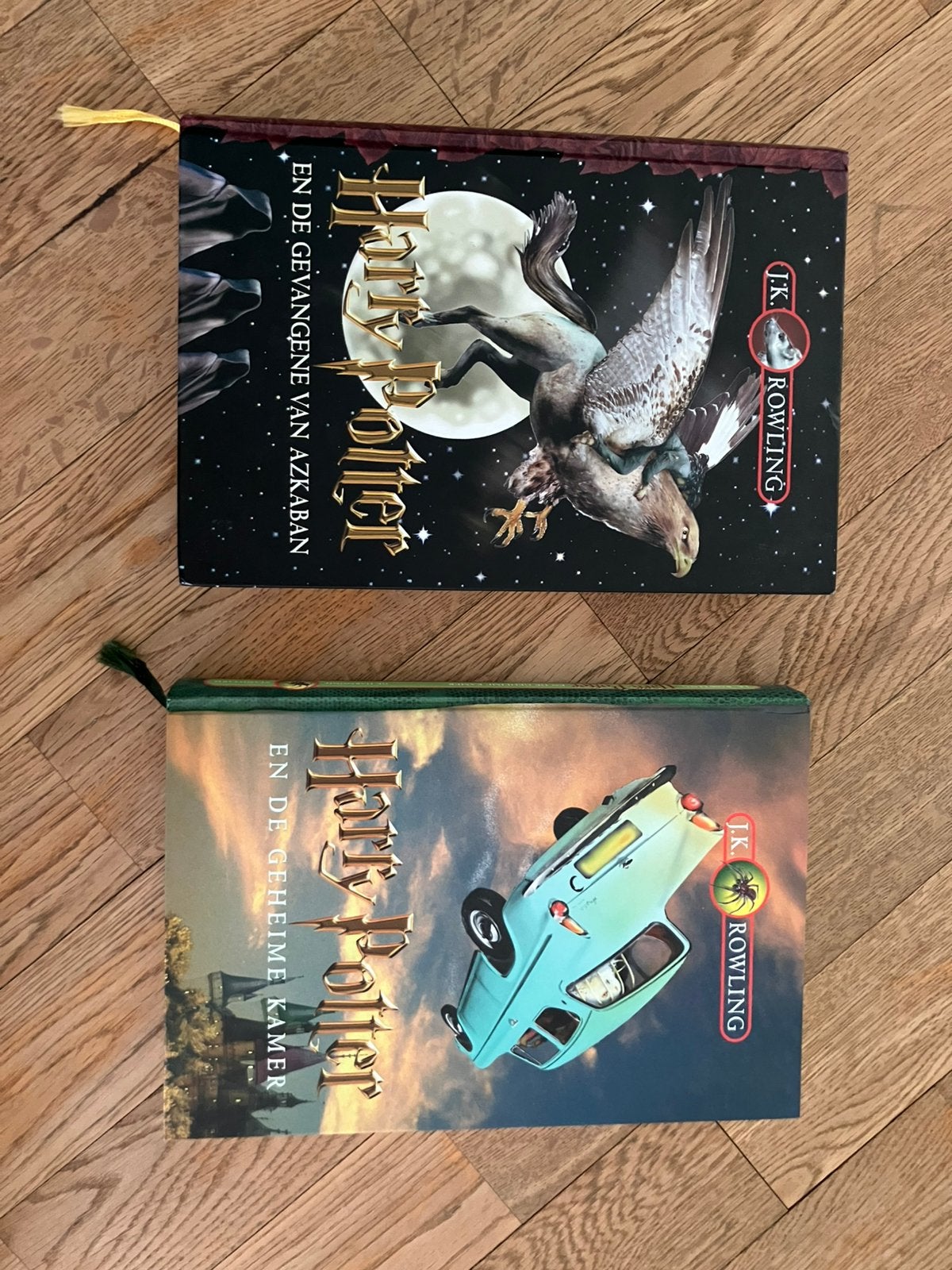 Harry Potter Deel 2 & 3 – Luxe Gebonden Hardcovers, Boeken, Ophalen of Verzenden, Zo goed als nieuw