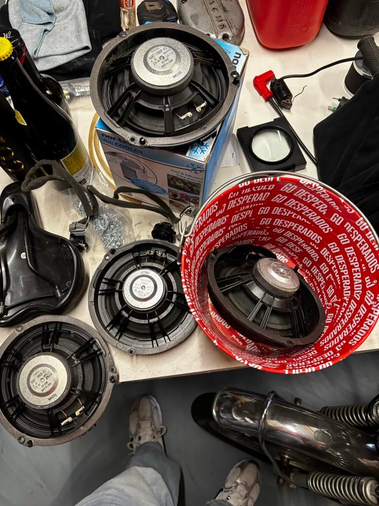Speakers Ford Fiesta, Auto diversen, Ophalen of Verzenden, Zo goed als nieuw