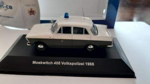 IST MODELS CARS &CO MOSKWITCH 408 VOLKSPOLIZEI 1968, Ophalen of Verzenden, Nieuw, Auto, Overige merken