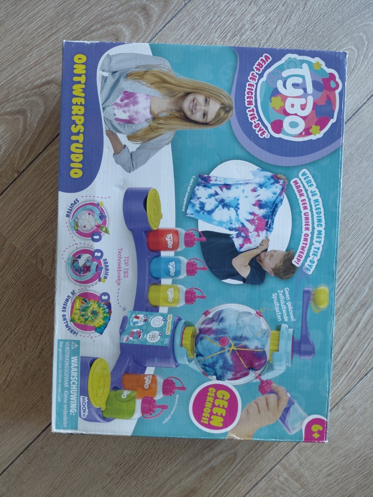 TyBo Ontwerpstudio Tie-Dye Set - Maak je eigen kleding, Hobby en Vrije tijd, Knutselen, Ophalen