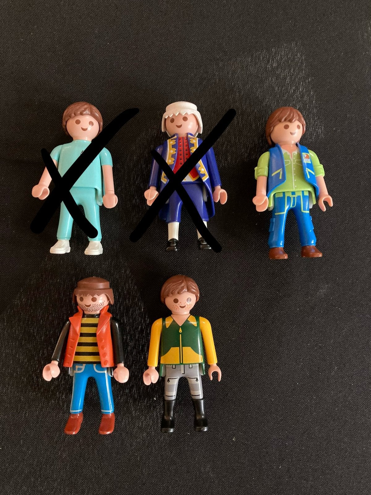 Playmobil mannen poppen., Ophalen of Verzenden, Zo goed als nieuw