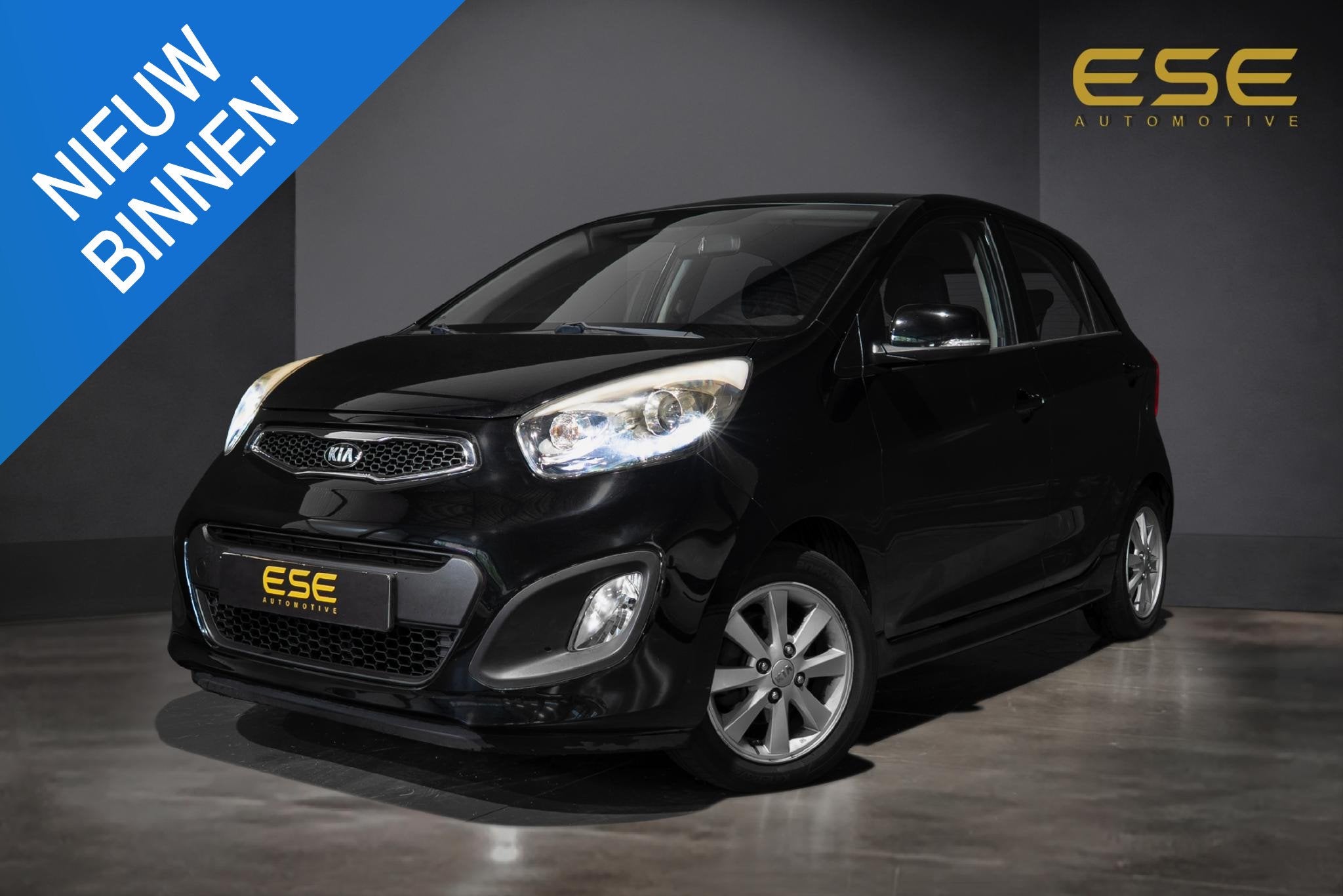 Kia Picanto 1.2 CVVT ISG Plus Pack | Airco | Elek Ramen | NA, Voorwielaandrijving, Euro 5, Gebruikt, 4 cilinders