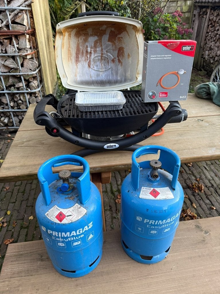Weber gas BBQ, Ophalen, Gebruikt, WEBER BBQ