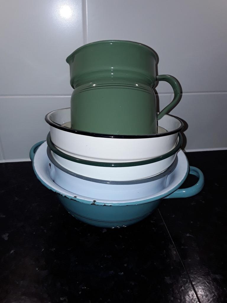 Emaille keuken spullen, Ophalen of Verzenden