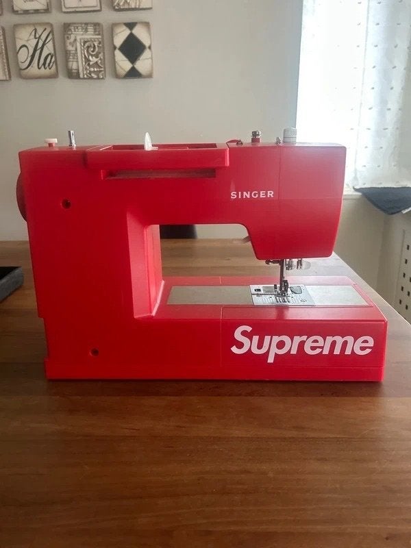 Singer x supreme, Ophalen of Verzenden, Gebruikt, Naaimachine, Singer