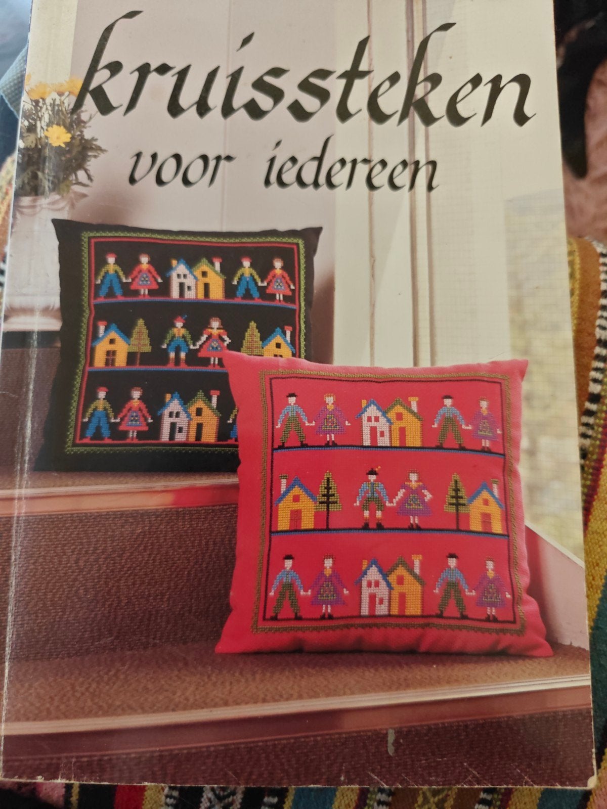 Kruissteken voor iedereen - Borduurpatronen Boek, Hobby en Vrije tijd, Ophalen, Gebruikt, Handborduren, Patroon