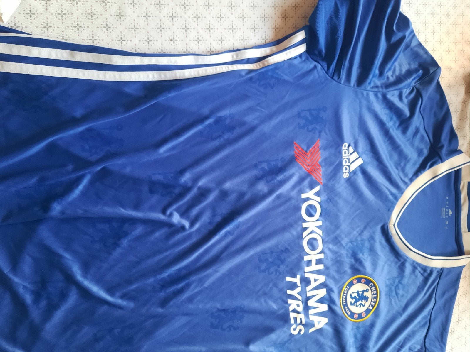 zgan adidas chelsea voetbalshirt maat xl, Blauw, Maat 56/58 (XL), Ophalen of Verzenden, Zo goed als nieuw
