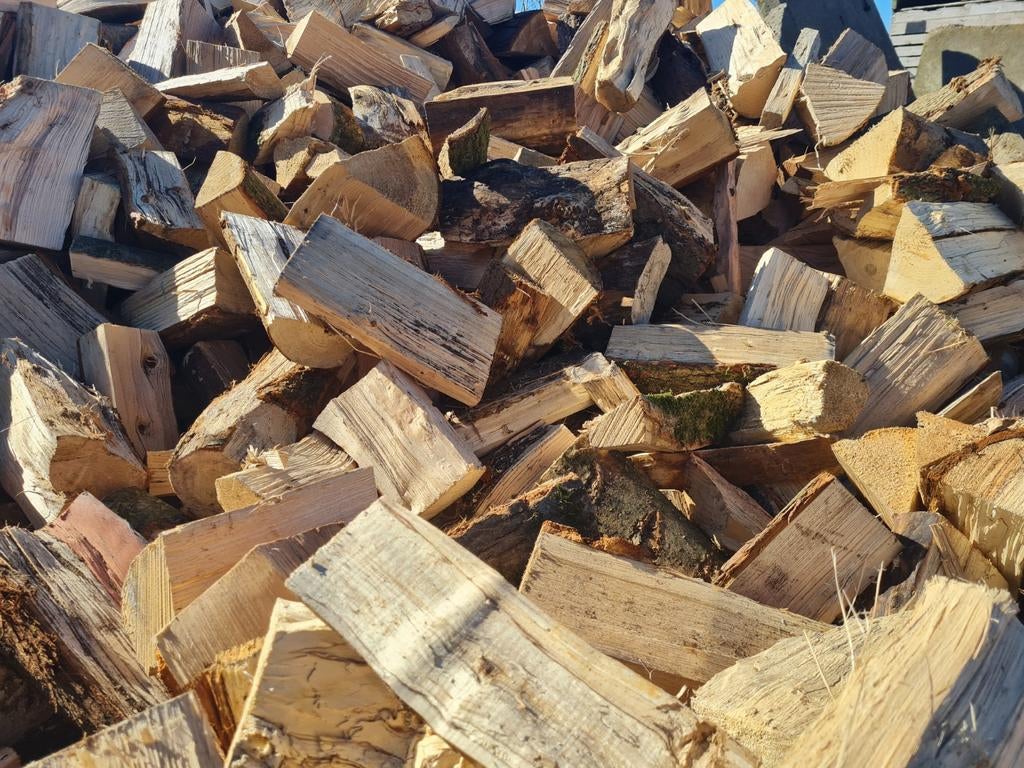Haardhout aanbieding!!, Tuin en Terras, Haardhout, 6 m³ of meer, Ophalen of Verzenden