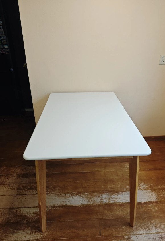 Eettafel - nieuwe, Huis en Inrichting, Ophalen, 100 tot 150 cm, Eikenhout, Nieuw