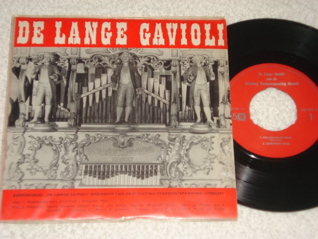 Lange Gavioli Utrecht   draaiorgel     Orgineel, Cd's en Dvd's, Vinyl Singles, Zo goed als nieuw, Wereldmuziek, Fotohoes, Originele persing
