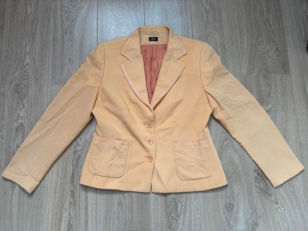 Leon mira dames blazer/colbert jasje maat 40, Ophalen of Verzenden, Gedragen, Maat 38/40 (M), Jasje