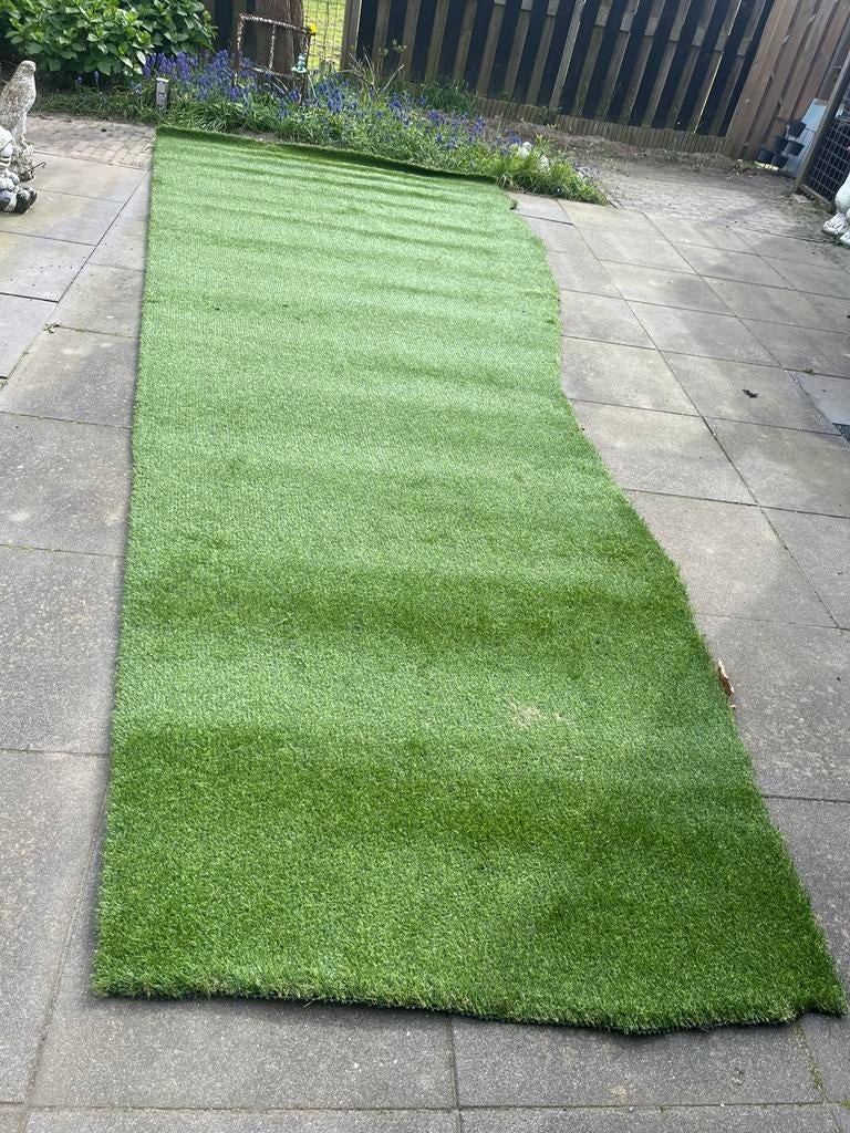 Stuk kunstgras, Tuin en Terras, Ophalen, Zo goed als nieuw, Minder dan 10 m²
