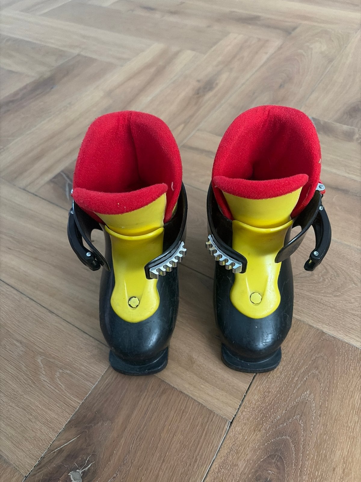 Head skischoenen, maat 170-185, zwart/geel/rood, Ophalen, 160 tot 180 cm, Gebruikt, Schoenen