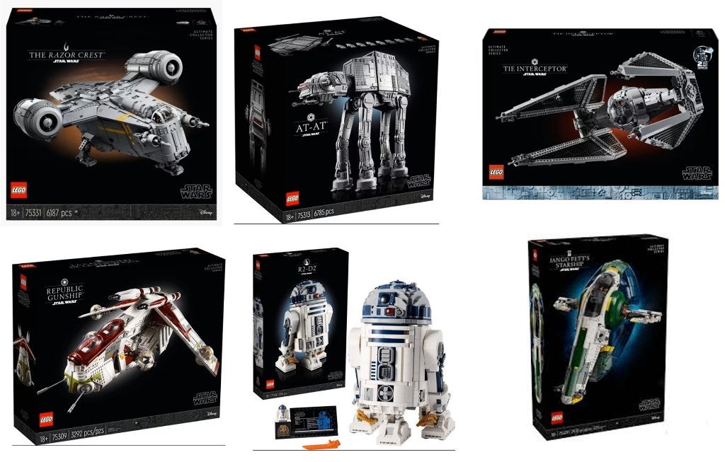 LEGO Star Wars - UCS Verzameling (zie omschrijving), Star Wars, Lego, Ophalen of Verzenden, Meerdere sets