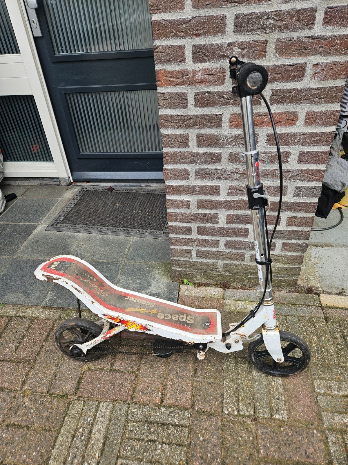 Spacescooter - Gebruikt maar rijdt nog prima, Fietsen en Brommers, Ophalen, Gebruikt, Gewone step, Space Scooter