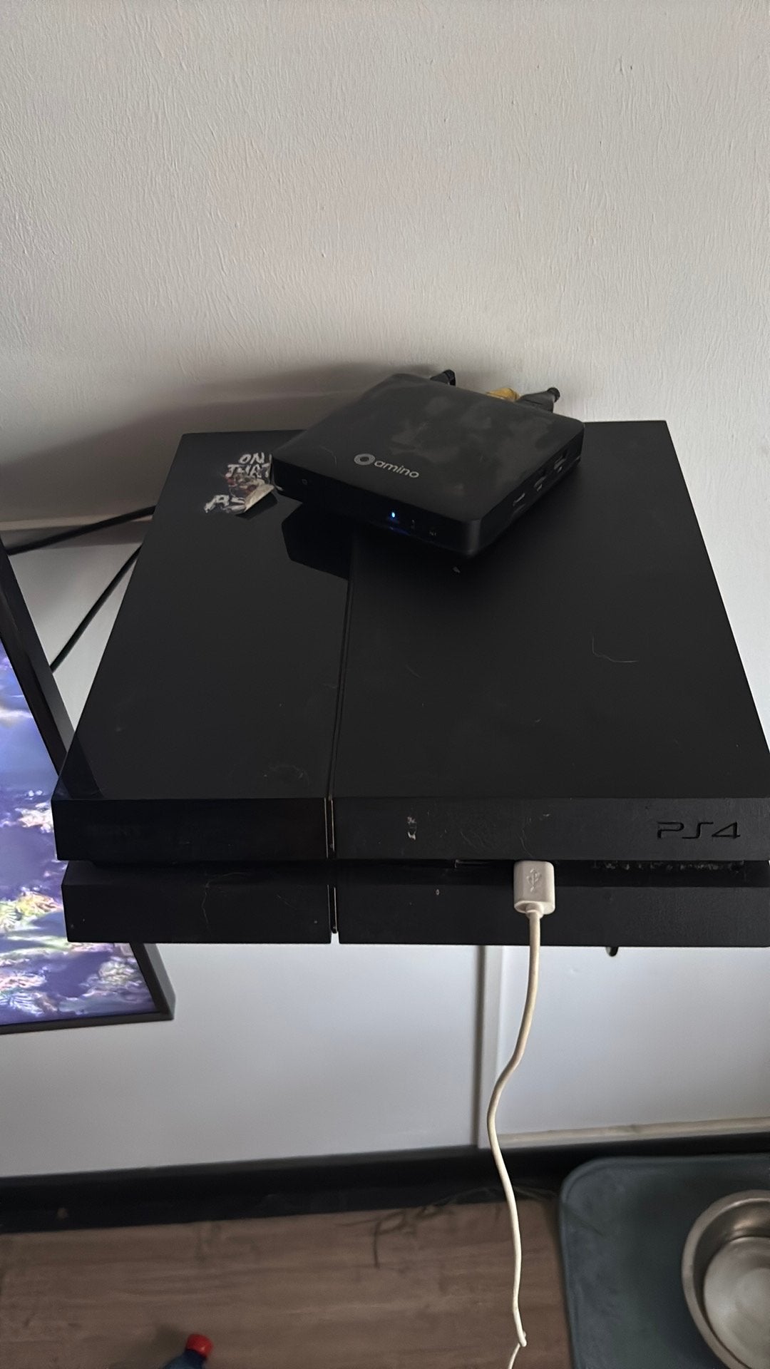 Ps4 met controler, Ophalen of Verzenden, Zo goed als nieuw, Met 1 controller, Original
