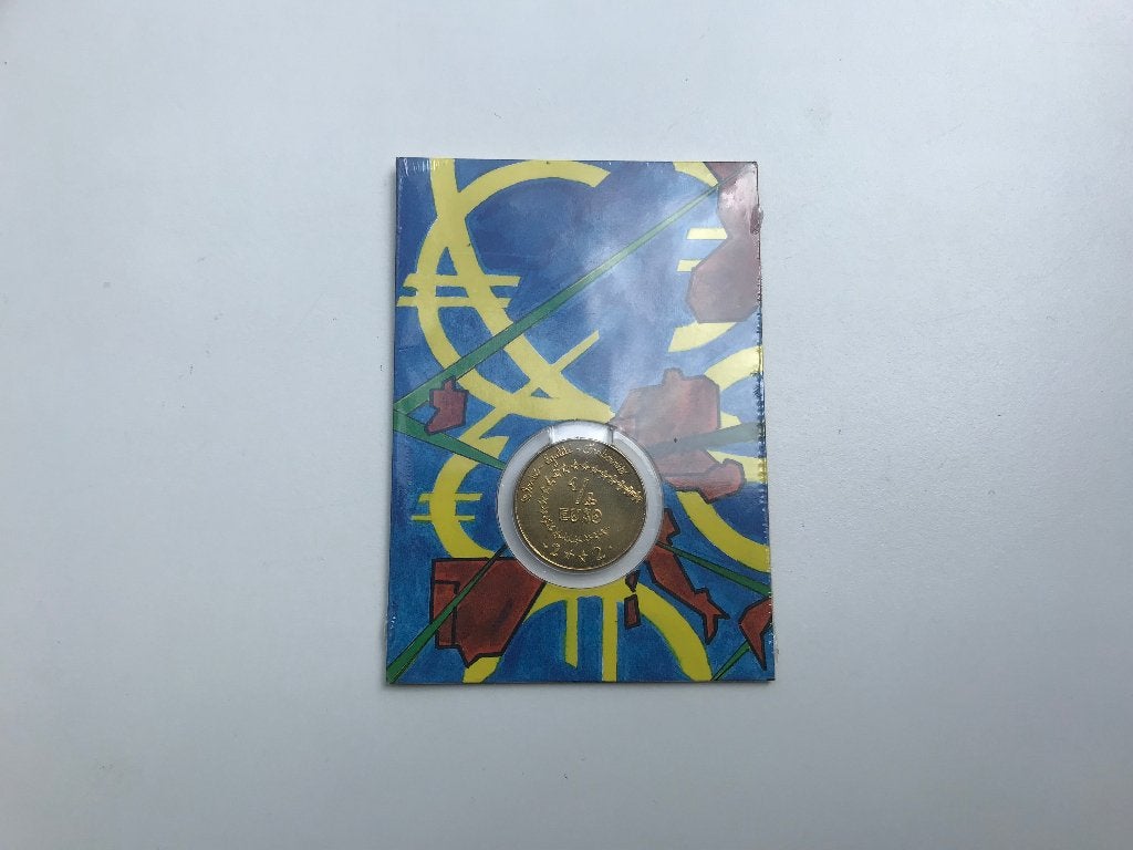Frankrijk 1/4 euro 2002 gesealed, Ophalen of Verzenden, Frankrijk, Overige waardes, Setje