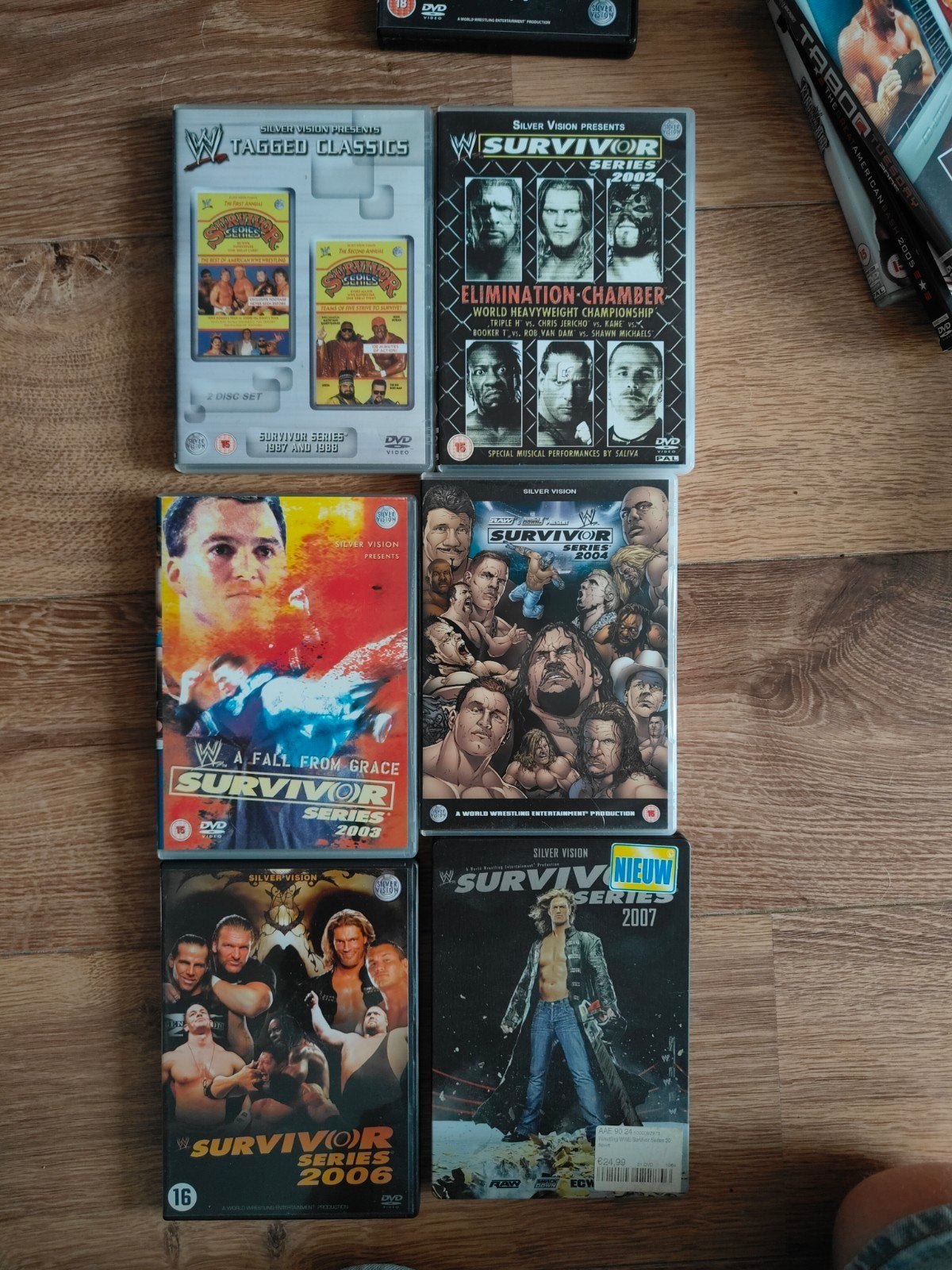 Diverse originele WWE Wrestling DVD's te koop, Ophalen of Verzenden