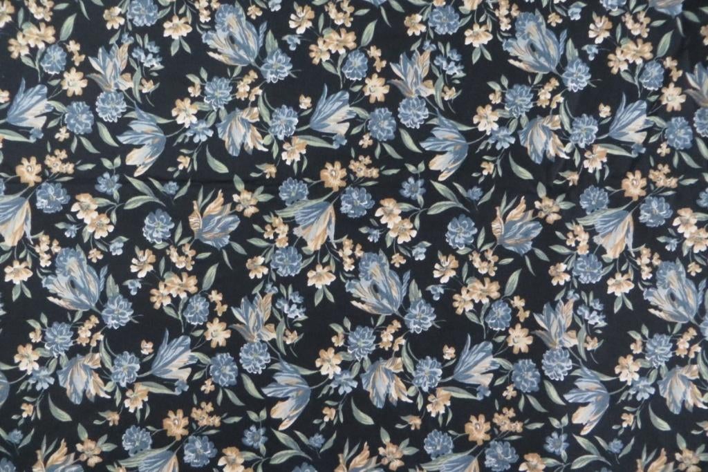 Quilt patchwork wenskaart knutsel stofje nr 3102 bloemmotief, Overige materialen, Blauw, Ophalen of Verzenden, Zo goed als nieuw