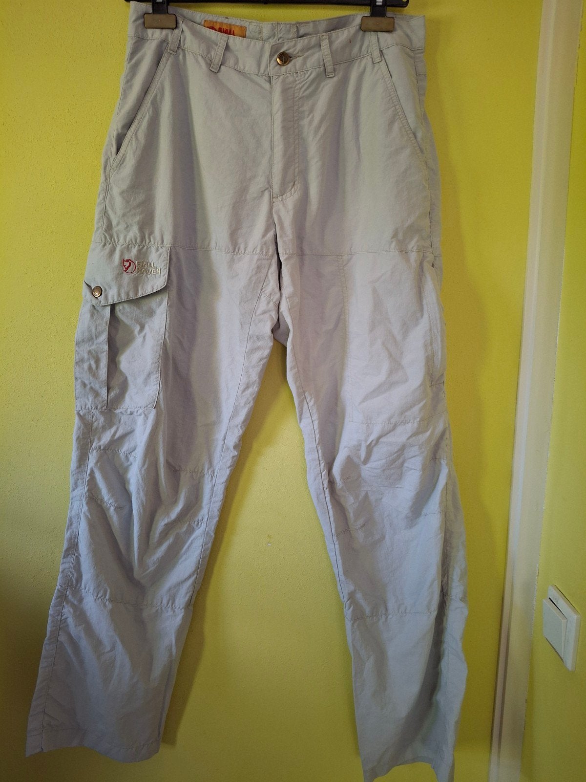 Fjällräven beige outdoor broek wandelbroek maat 46, Overige kleuren, Ophalen of Verzenden, Gedragen, Fjällräven